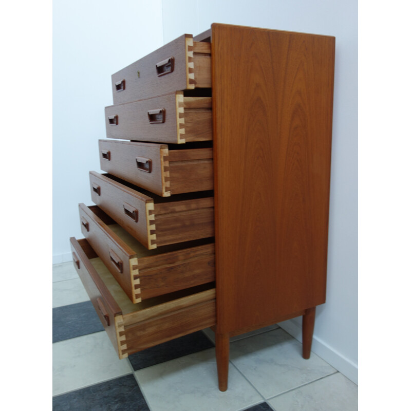 Danish teak chest of drawers - 1960s