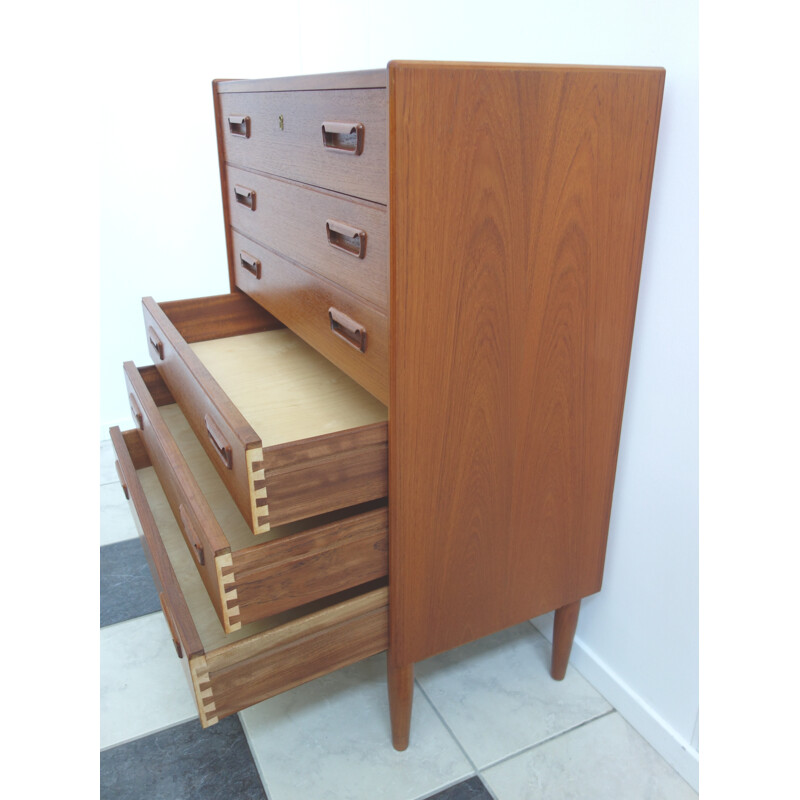 Danish teak chest of drawers - 1960s