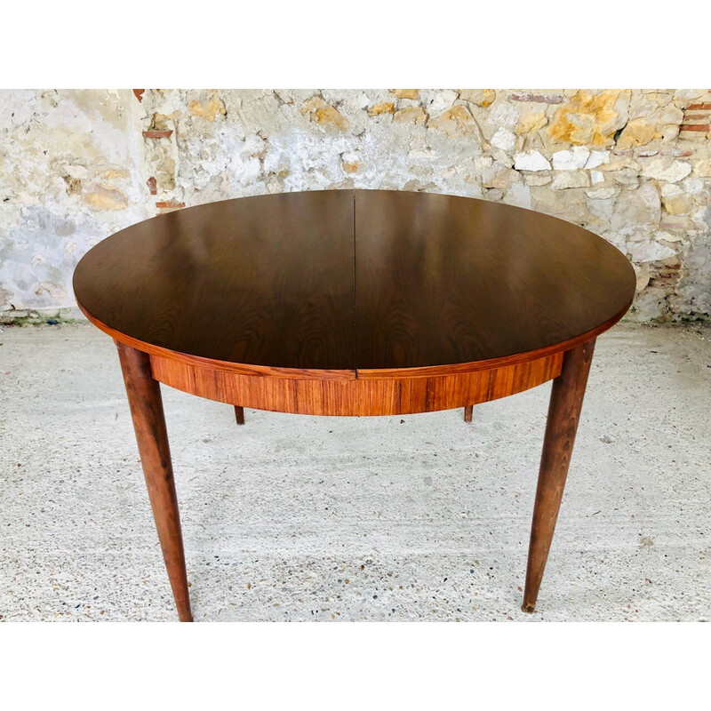 Mesa extensível Vintage rosewood, 1960