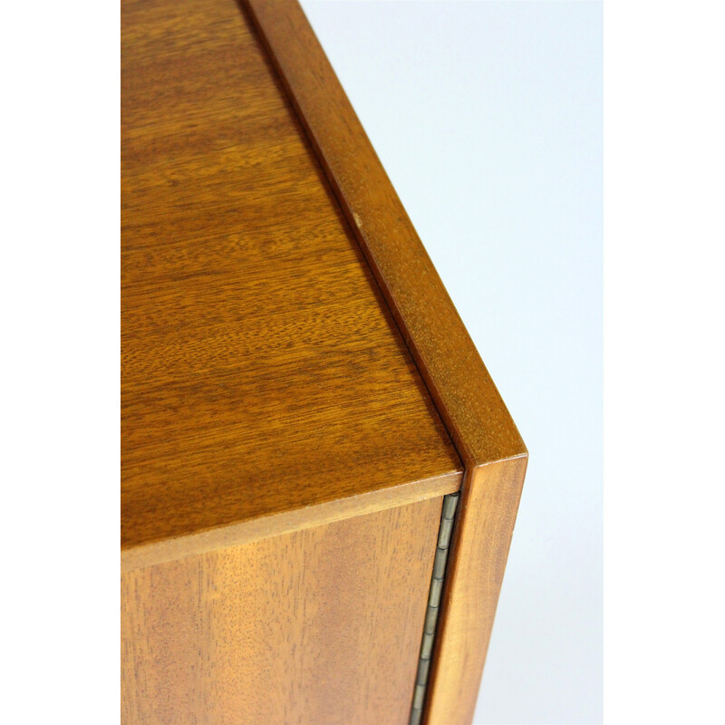 Vintage mahogany cabinet by Up Zavody, Czechoslovakia 1969