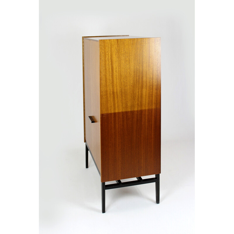 Vintage mahogany cabinet by Up Zavody, Czechoslovakia 1969