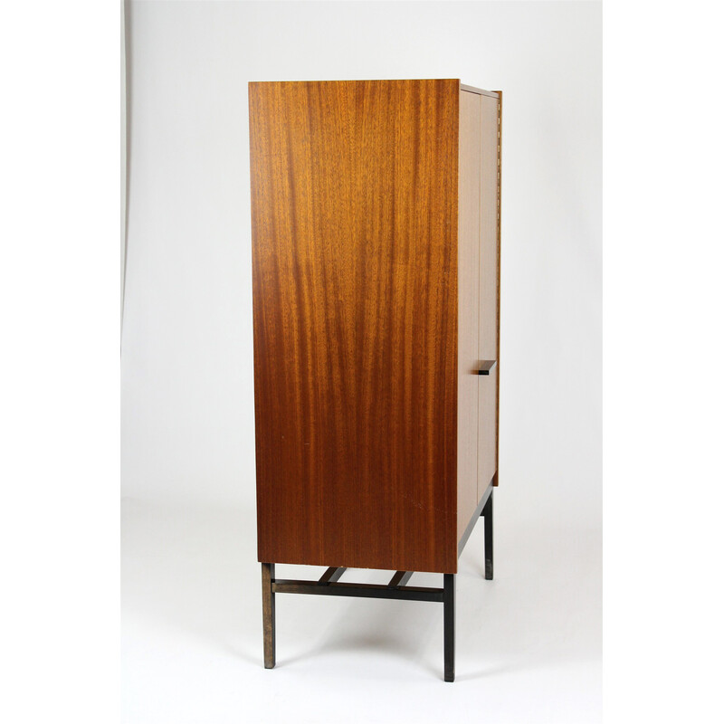 Vintage mahogany cabinet by Up Zavody, Czechoslovakia 1969