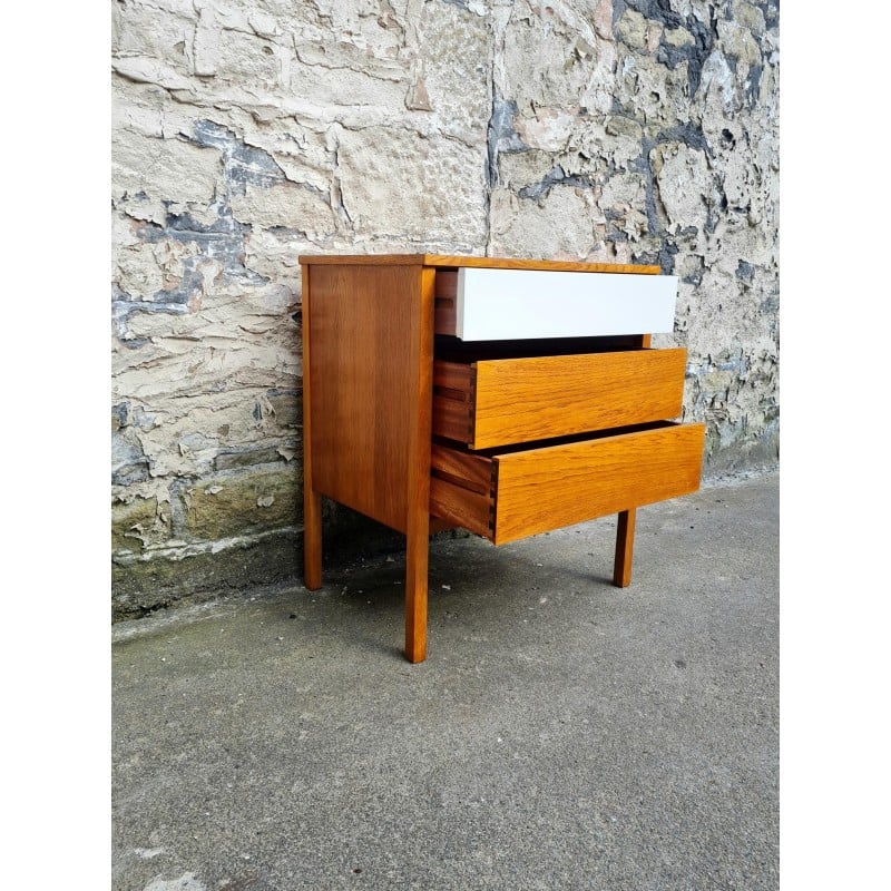 Vintage chest of drawers in oakwood by Richard Young for G Plan