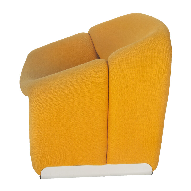 Vintage "Groovy" armchair orange F598 by Pierre Paulin for Artifort