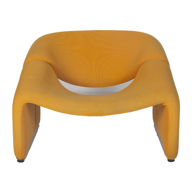 Vintage "Groovy" armchair orange F598 by Pierre Paulin for Artifort