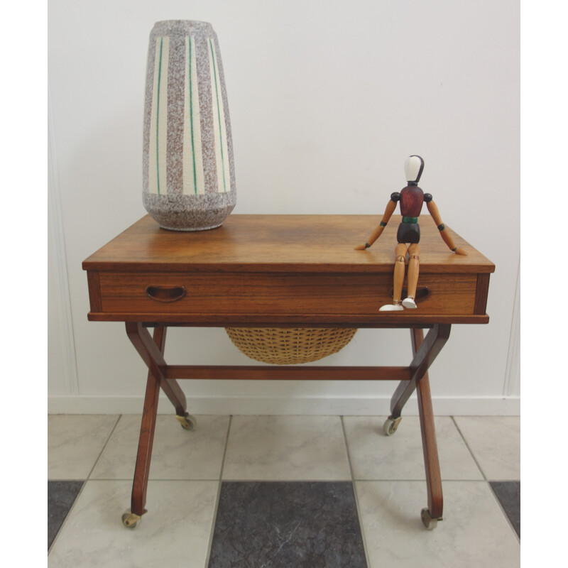 Danish sewing table in rosewood - 1960s