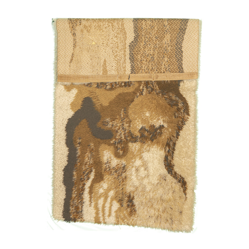 Vintage brown 'Terra' Desso rug