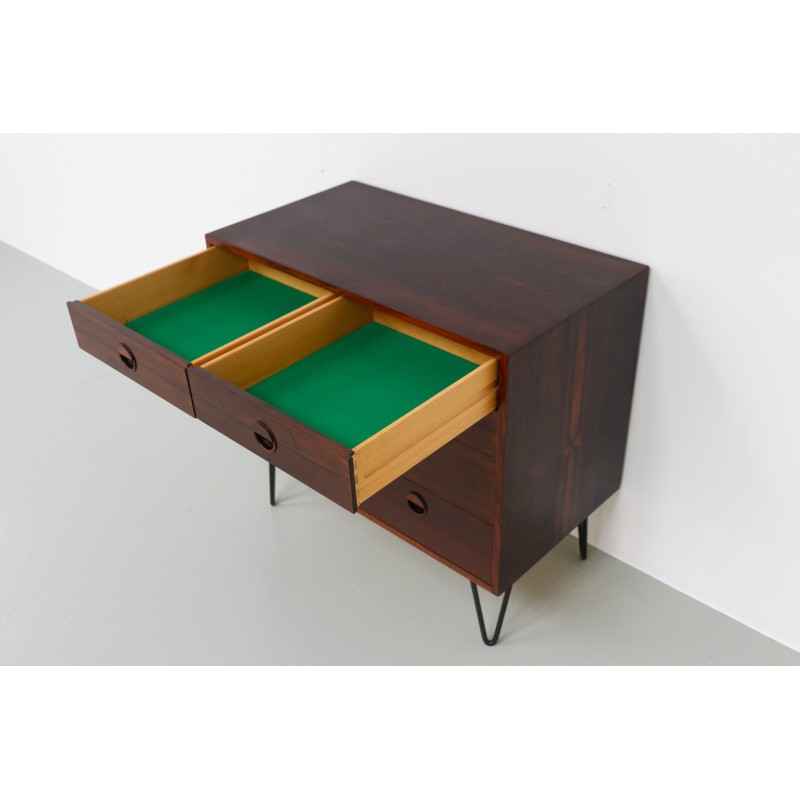 Cómoda danesa vintage de palisandro de Hg Furniture, años 60