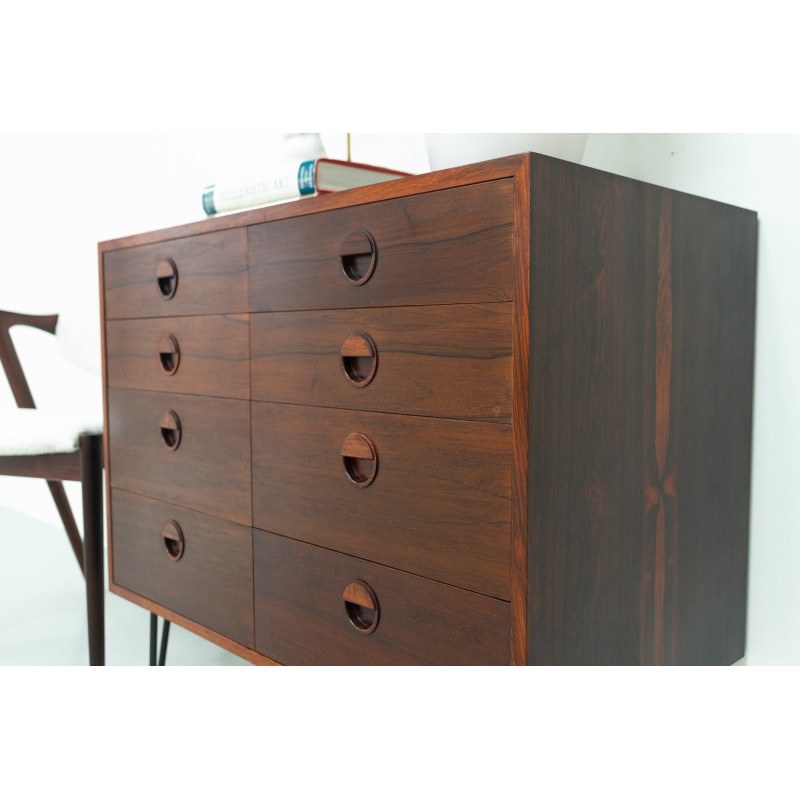 Vintage Danish rosewood chest of drawers by Hg Furniture, 1960s