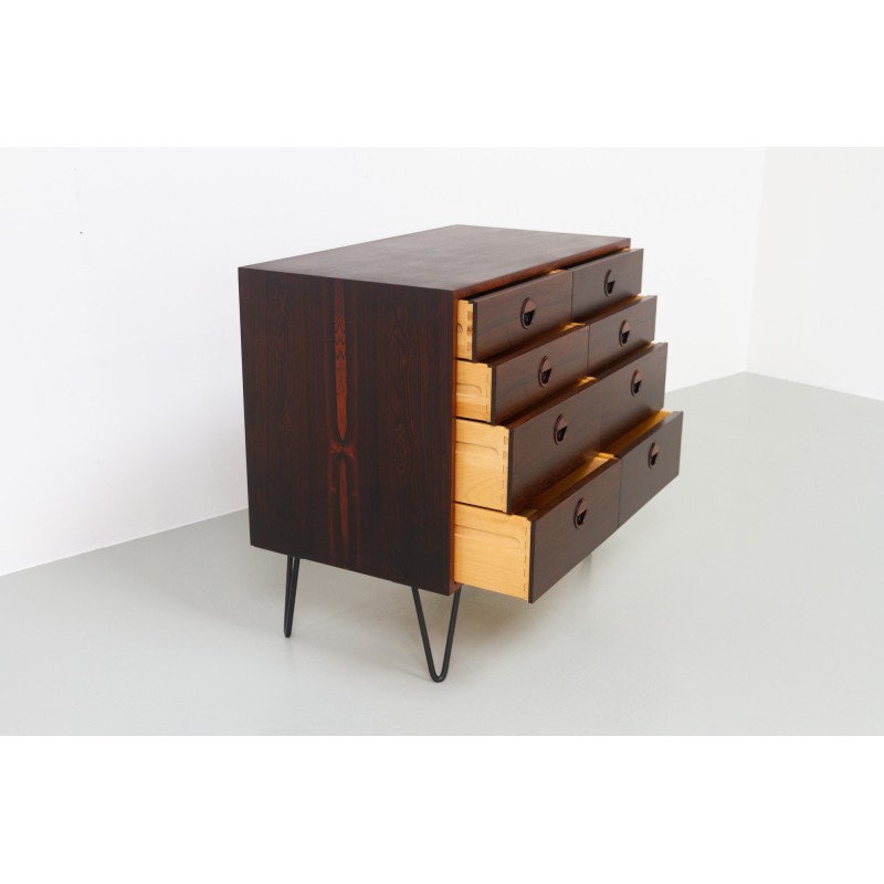 Vintage Danish rosewood chest of drawers by Hg Furniture, 1960s