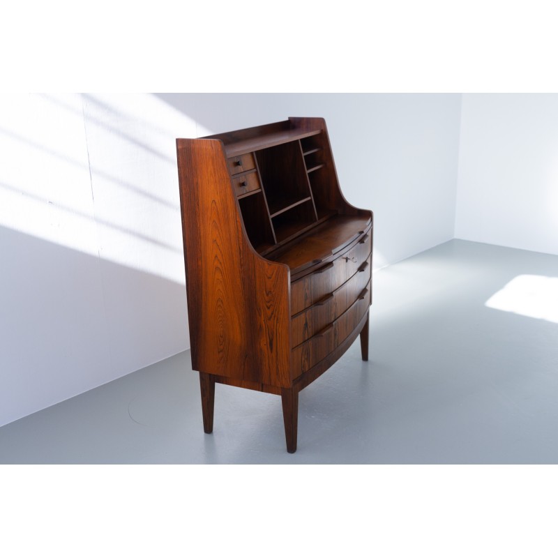 Vintage Danish rosewood secretary, 1960s