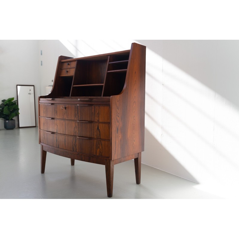 Vintage Danish rosewood secretary, 1960s