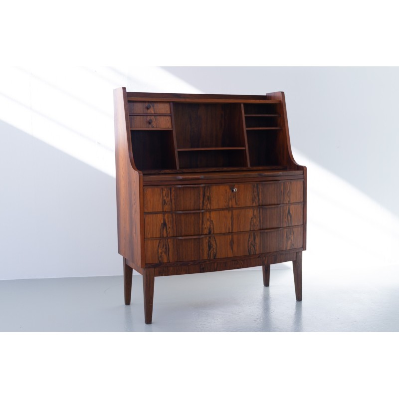 Vintage Danish rosewood secretary, 1960s