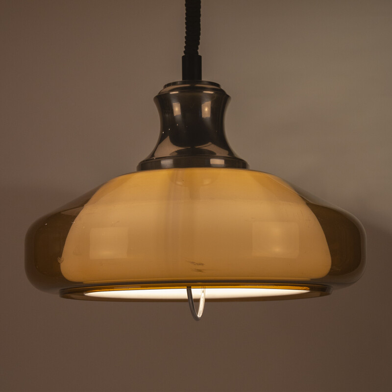 Vintage bruine Herda hanglamp