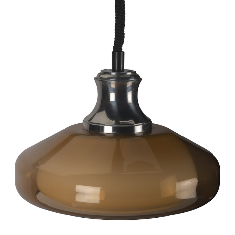 Suspension vintage Herda marron