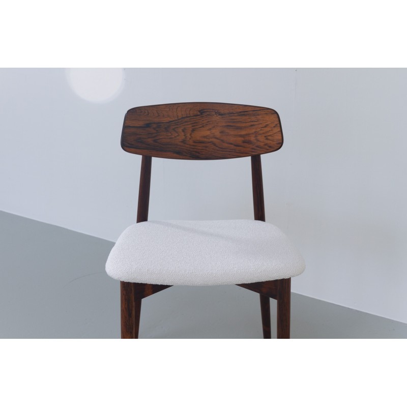 Vintage Danish rosewood dining chair by Harry Østergaard for Randers Møbelfabrik, 1960s