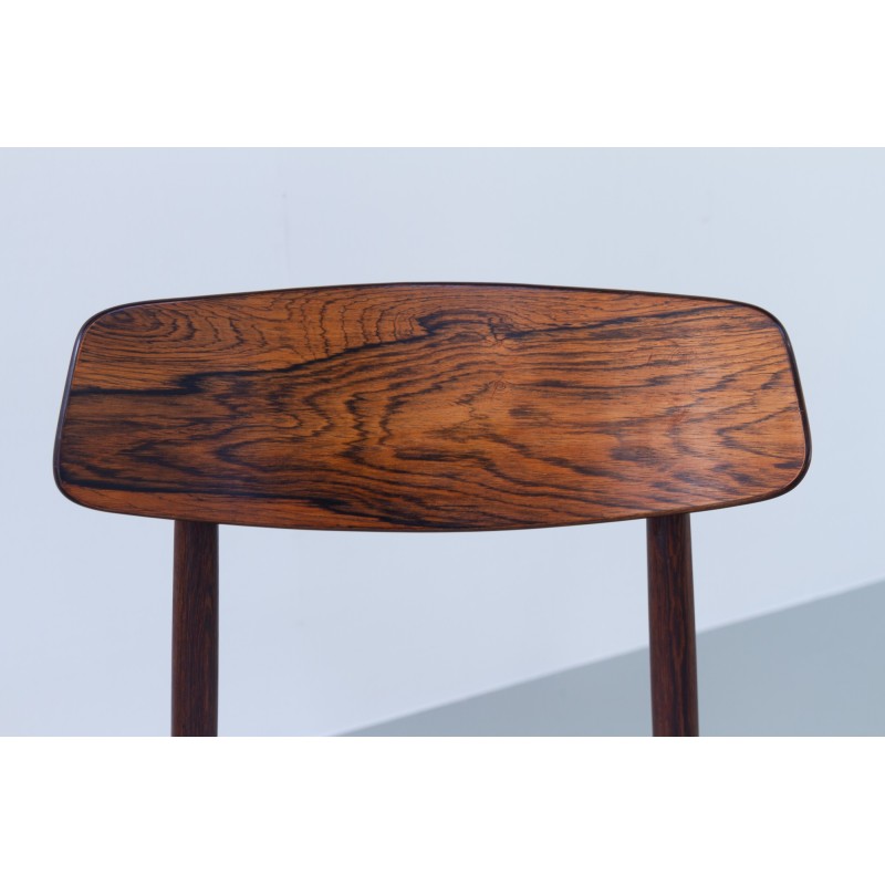 Vintage Danish rosewood dining chair by Harry Østergaard for Randers Møbelfabrik, 1960s