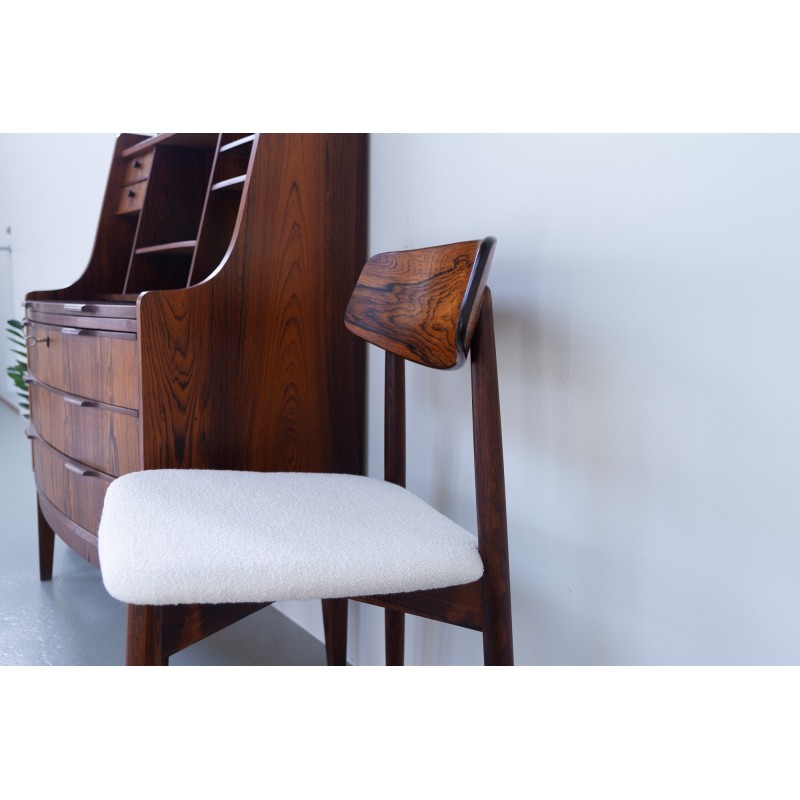 Vintage Danish rosewood dining chair by Harry Østergaard for Randers Møbelfabrik, 1960s