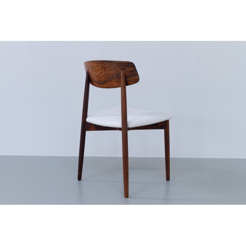 Cadeira de jantar Vintage Danish rosewood por Harry Østergaard para Randers Møbelfabrik, década de 1960