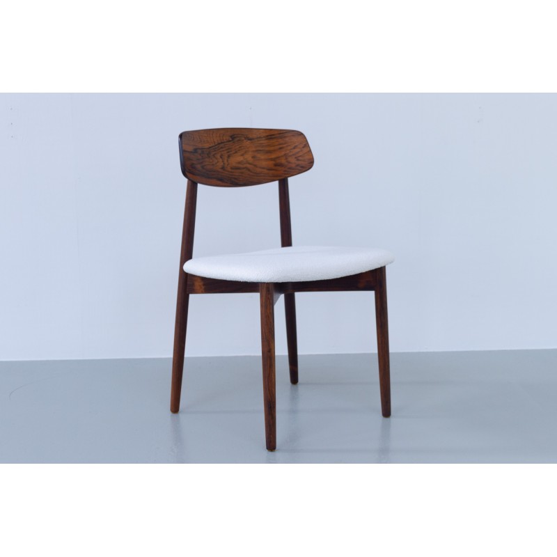 Cadeira de jantar Vintage Danish rosewood por Harry Østergaard para Randers Møbelfabrik, década de 1960