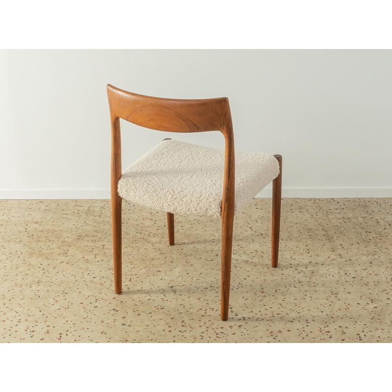 Set of 4 vintage dining chairs by Nils O. Møller for J.L. Møllers Møbelfabrik, 1950s