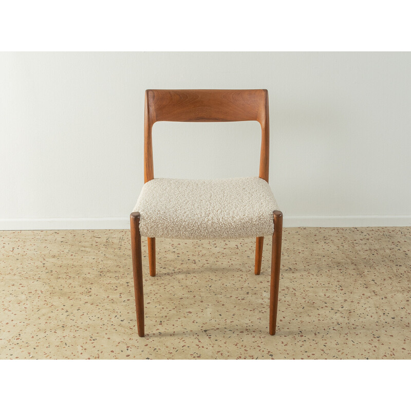 Set of 4 vintage dining chairs by Nils O. Møller for J.L. Møllers Møbelfabrik, 1950s