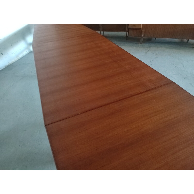 Vintage teak conference table