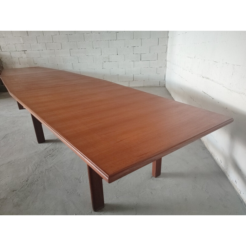 Vintage teak conference table