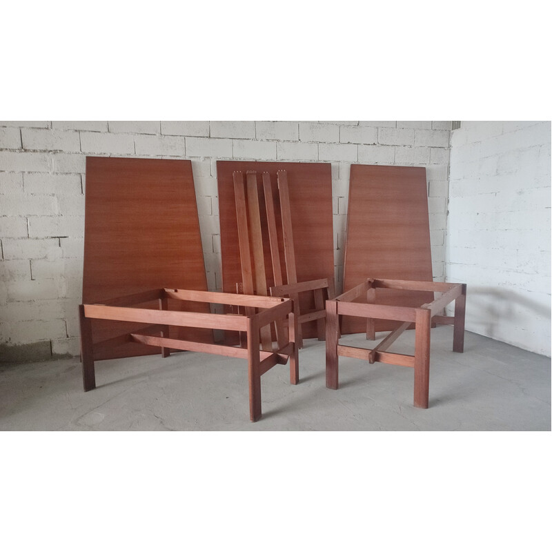 Vintage teak conference table