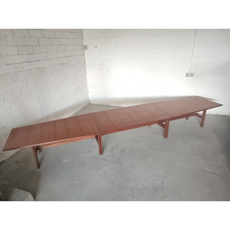 Vintage teak conference table