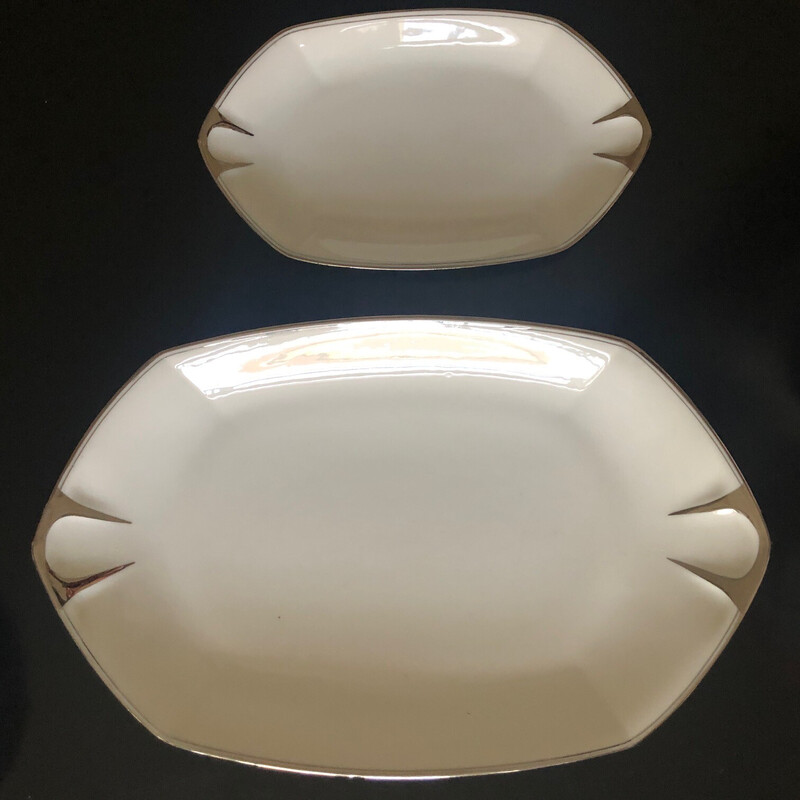 Vintage Art Deco dinnerware set by Jean Boyer