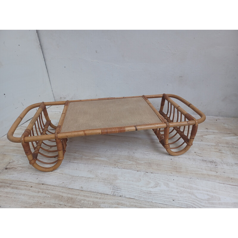 Mesa de café Vintage rattan