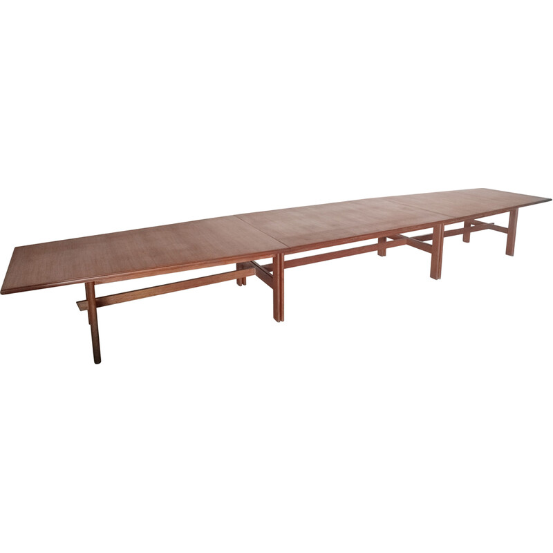 Vintage teak conference table