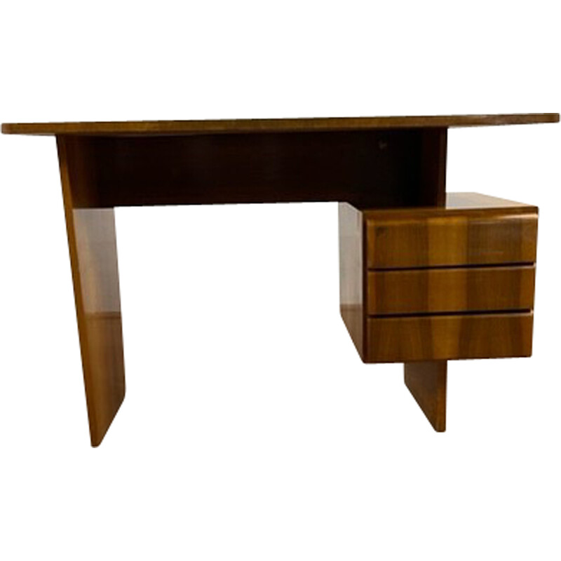 Vintage writing desk by Bohumil Landsman for Jitona, 1970s