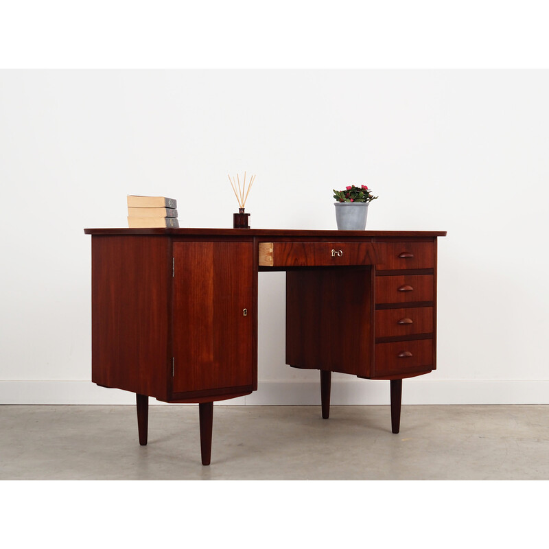 Vintage teak desk, Denmark 1970s