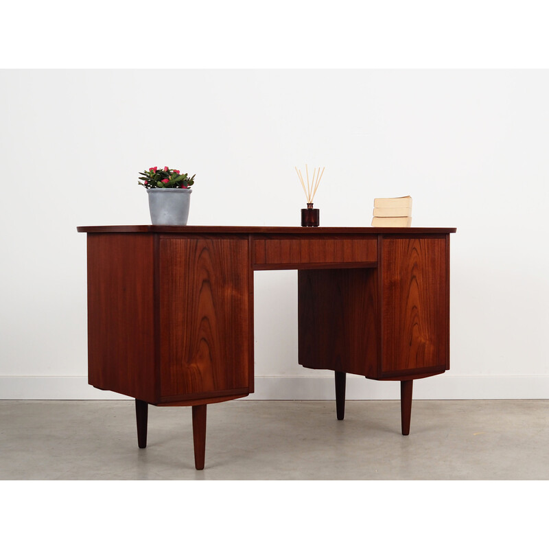 Vintage teak desk, Denmark 1970s