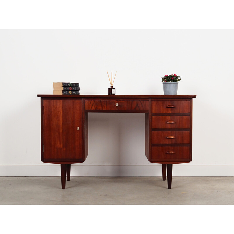 Vintage teak desk, Denmark 1970s