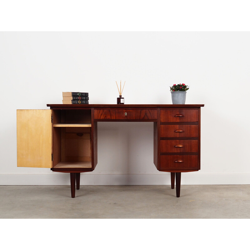 Vintage teak desk, Denmark 1970s