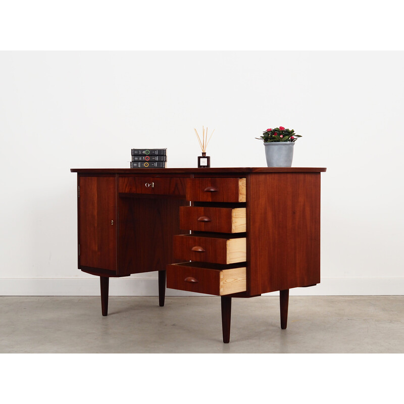 Vintage teak desk, Denmark 1970s