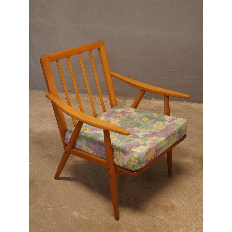 Thonet ashwood armchair - 1960s