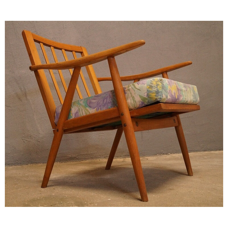 Thonet ashwood armchair - 1960s