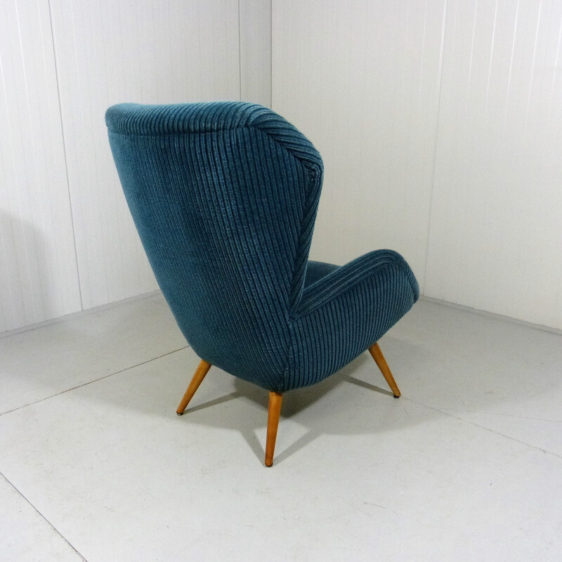 Vintage wingback armchair, Germany 1950s