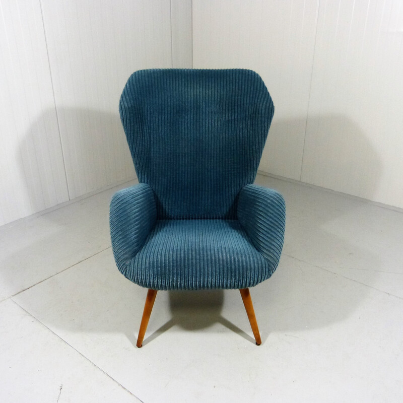 Vintage wingback armchair, Germany 1950s