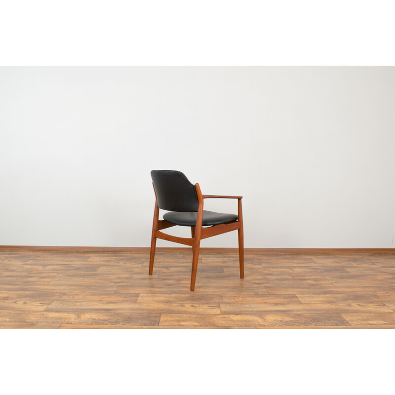 Fauteuil danois vintage en teck modèle 62a par Arne Vodder pour Sibast, 1960