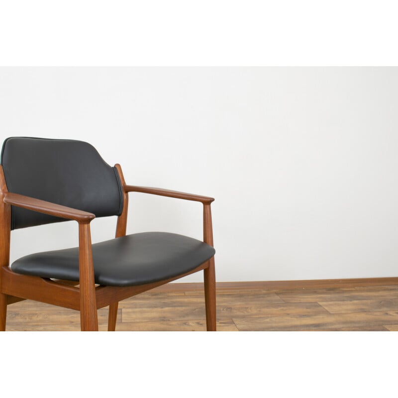 Mid-century Danish teak armchair model 62a by Arne Vodder for Sibast, 1960s