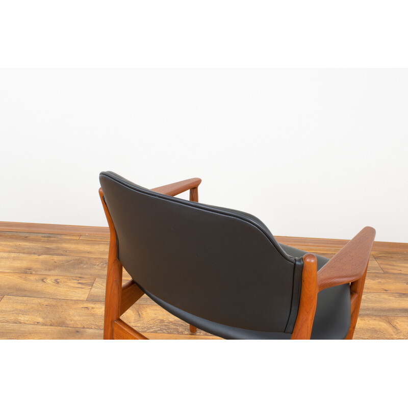 Mid-century Danish teak armchair model 62a by Arne Vodder for Sibast, 1960s