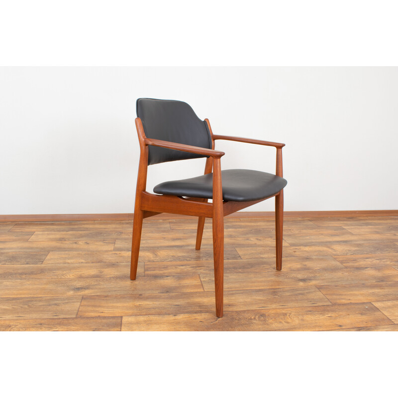 Fauteuil danois vintage en teck modèle 62a par Arne Vodder pour Sibast, 1960