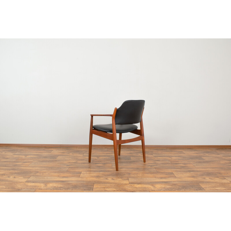 Fauteuil danois vintage en teck modèle 62a par Arne Vodder pour Sibast, 1960