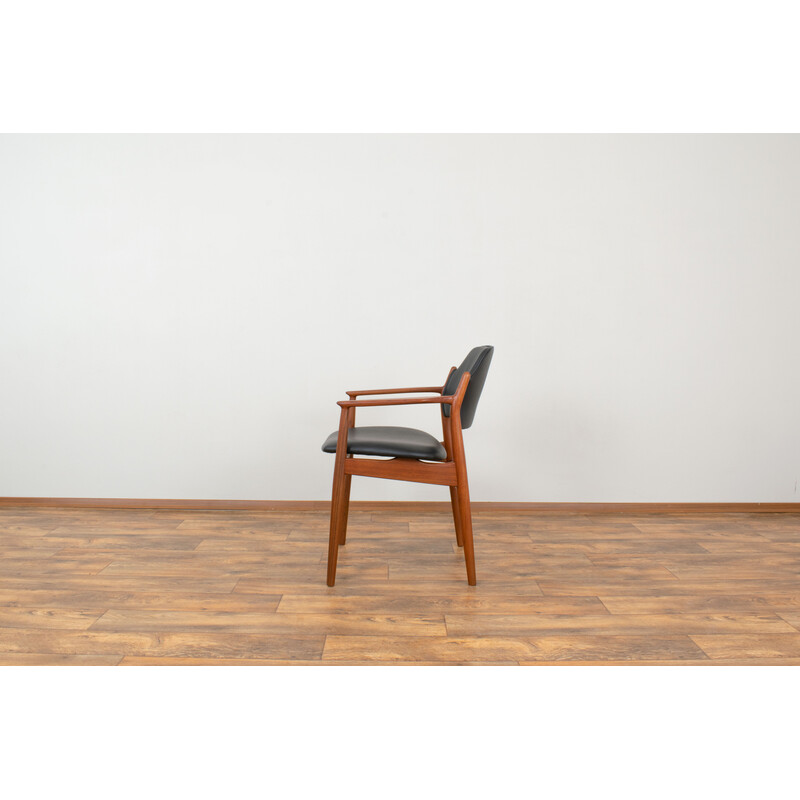 Fauteuil danois vintage en teck modèle 62a par Arne Vodder pour Sibast, 1960