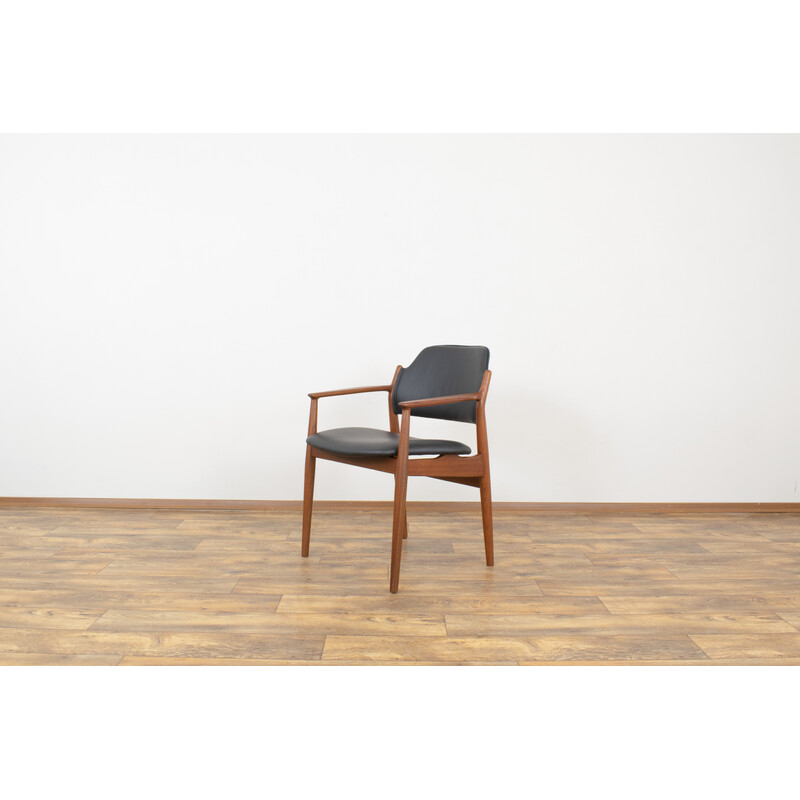 Mid-century Danish teak armchair model 62a by Arne Vodder for Sibast, 1960s